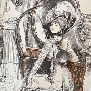 Vintage Sterling Silver Pendant Necklace w/ Rope Chain